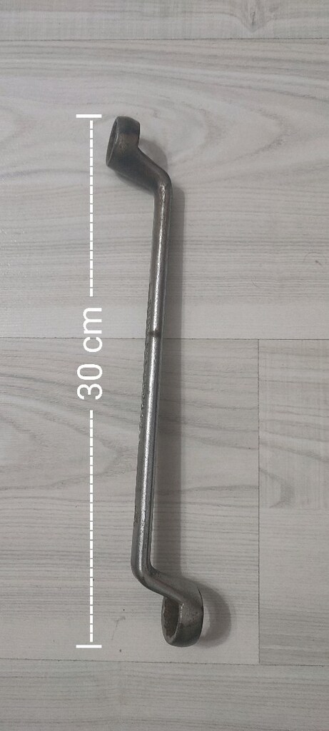 İzeltaş 20x22 mm Yıldız İki Ağız Anahtar - 5