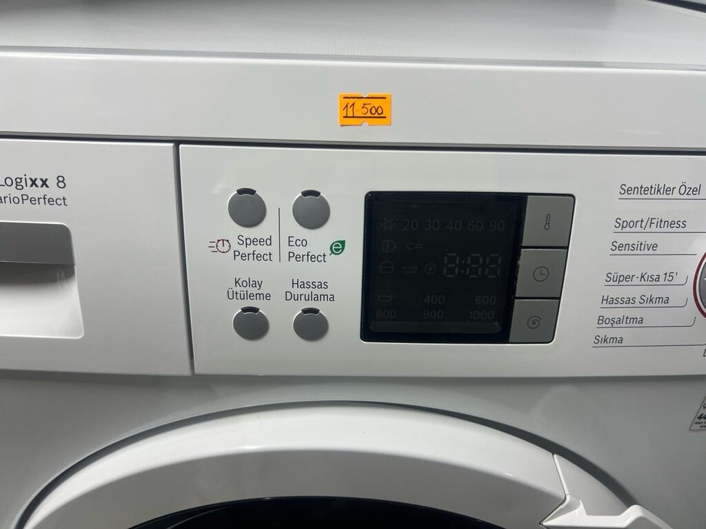 BOSCH dijital 8 kg a+++ enerji çok temiz - 4