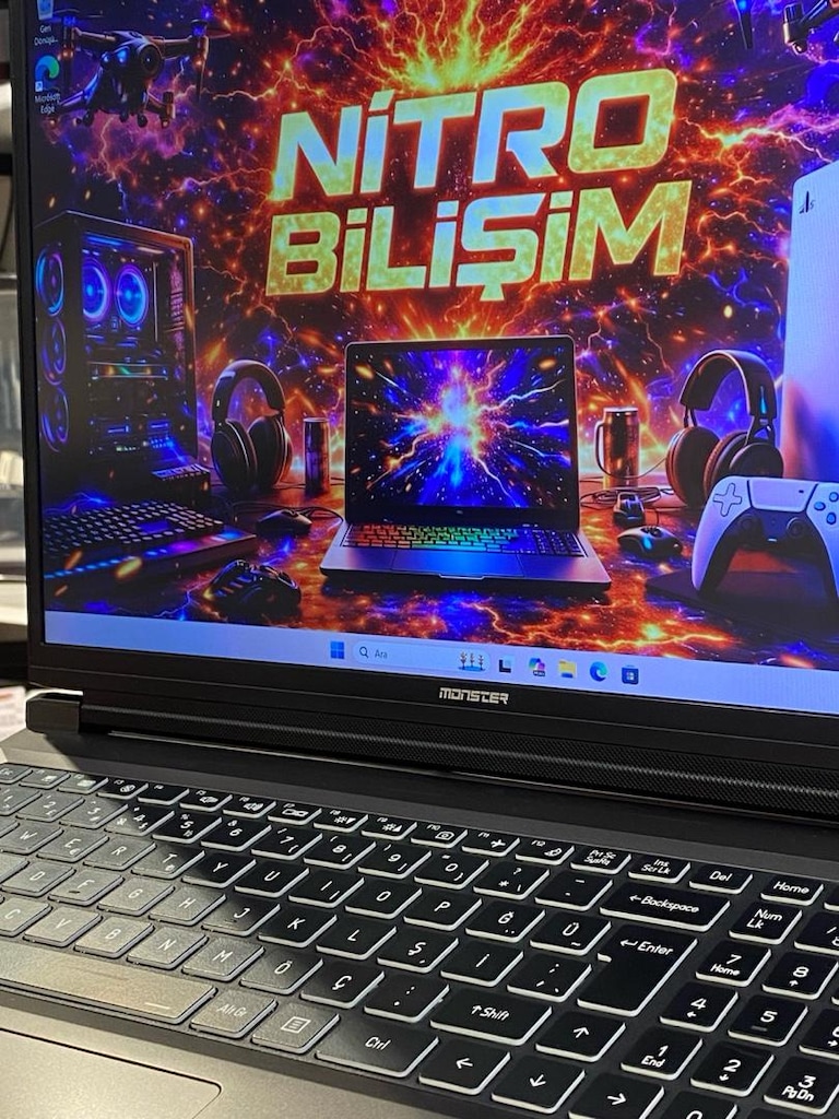 NİTRO BİLİŞİM’DEN MONSTER TULPAR T6 OYUNCU LAPTOPU! - 6