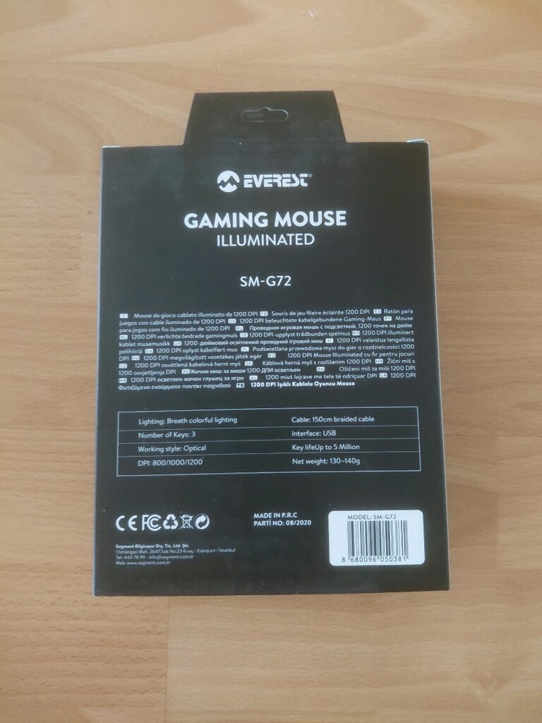 Led Işık lı EVEREST MAUS - 2