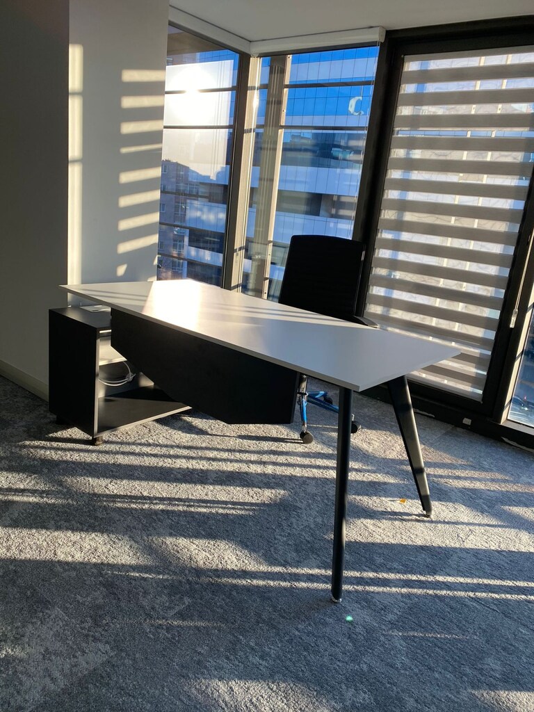 BÜRO MASASI - MEMUR MASASI - ETAJERLİ ÇALIŞMA MASASI / QUİK OFİS - 4