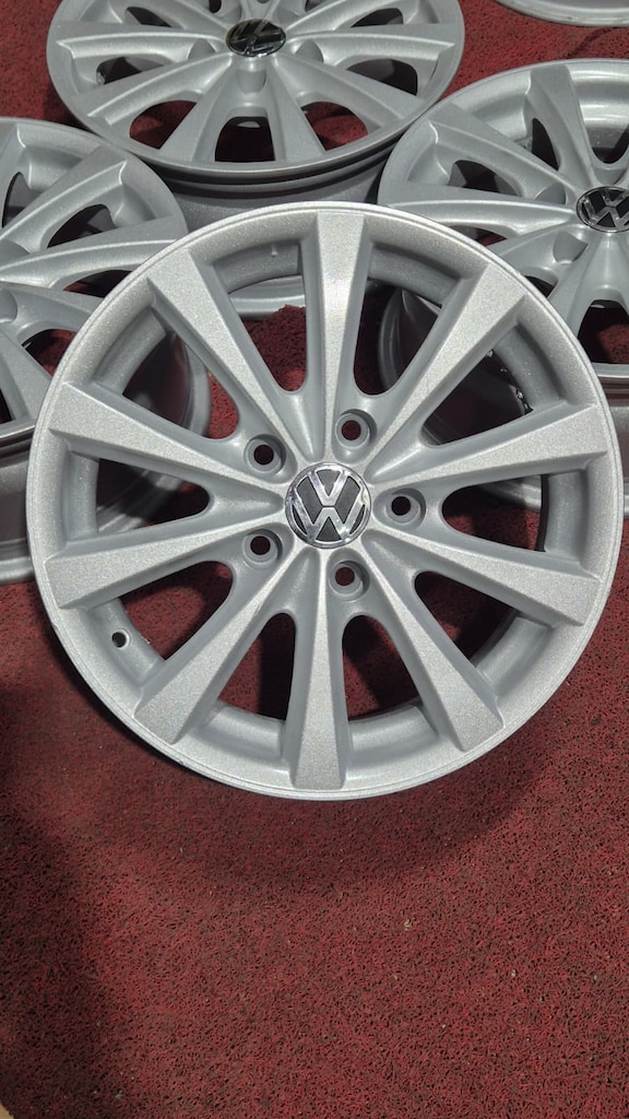/// VOLKSWAGEN/// ORJİNAL /// 15 İNÇ 5X112 HATASIZ-ÇELİK JANT - 8