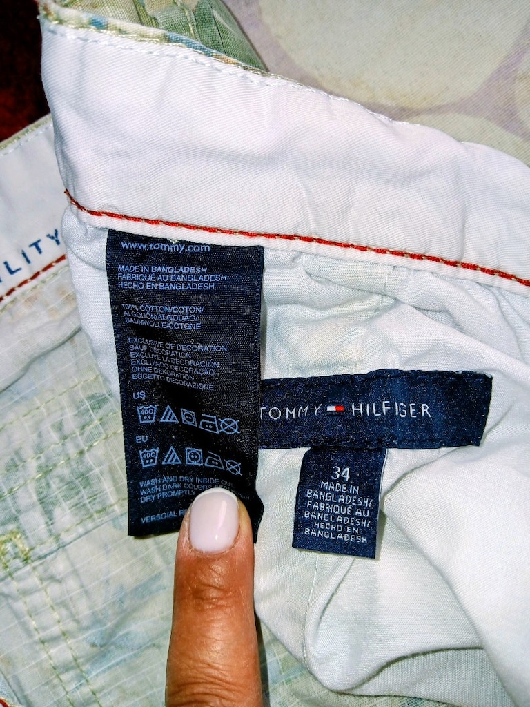 TOMMY HILFIGER DESENLI BERMUDA 34 - 5