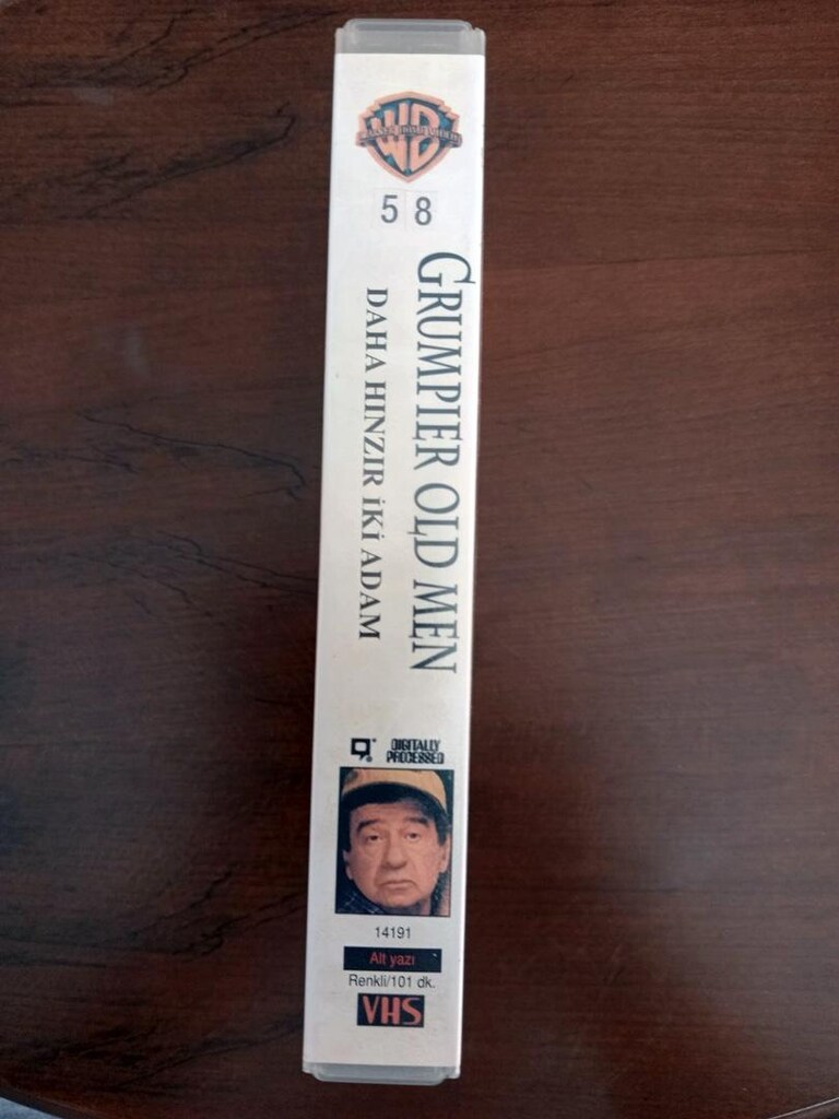 Grumpier Old Men (1995) VHS Kaset - 3