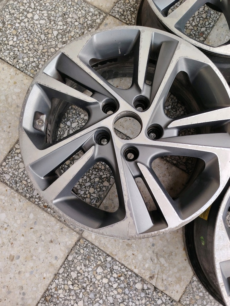 Orjinal Hyundai Elantra çelik jant 16inc 5x114.3 sorunsuz temiz jant - 4