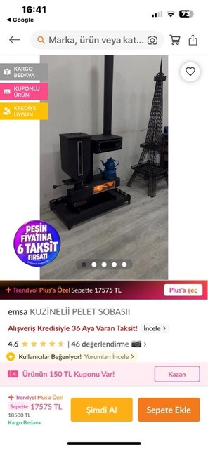 pelet sobası