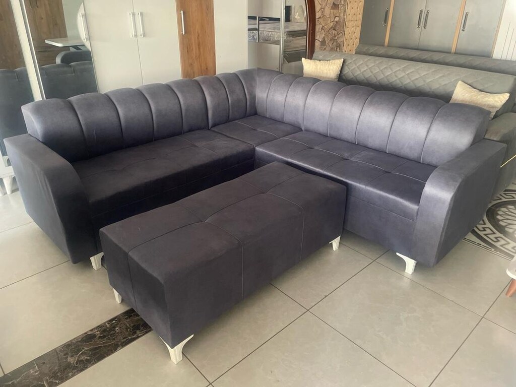 Lüks L köşe koltuk takımı - 4