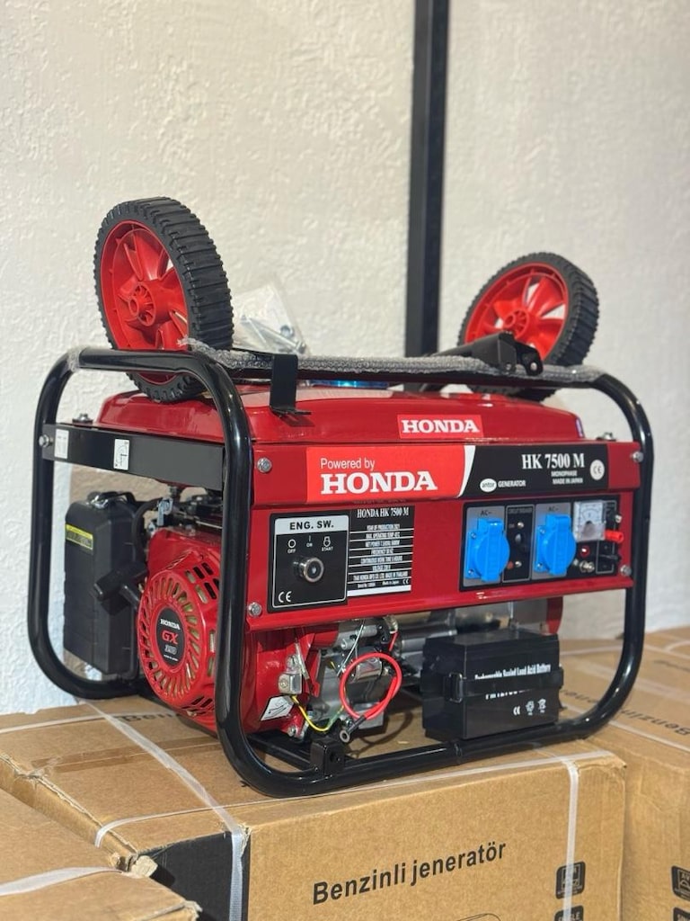 HONDA PROFESYONEL 7.5 KV MARJLI JENERATÖR BENZİNLİ SIFIR ÜRÜNDÜR - 2
