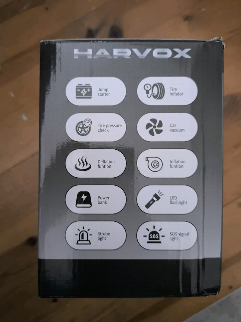 Harvox araç süpürgeli hava kompresörü - 3