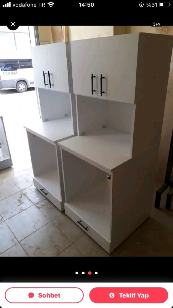 ankastre fırın dolabı kiler dolabı