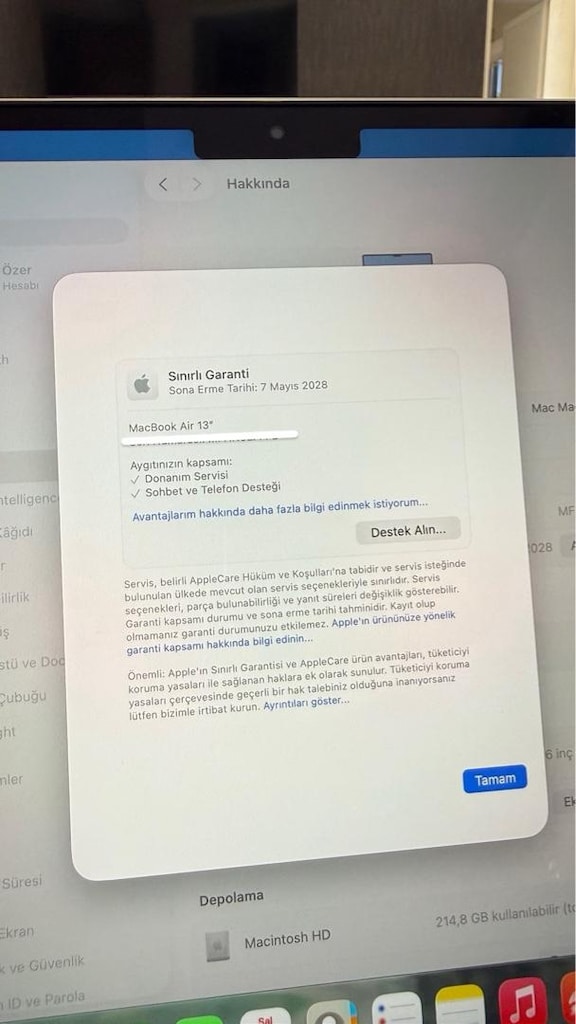 Macbook Air M4 16 GB 256 GB 13’’ - 8