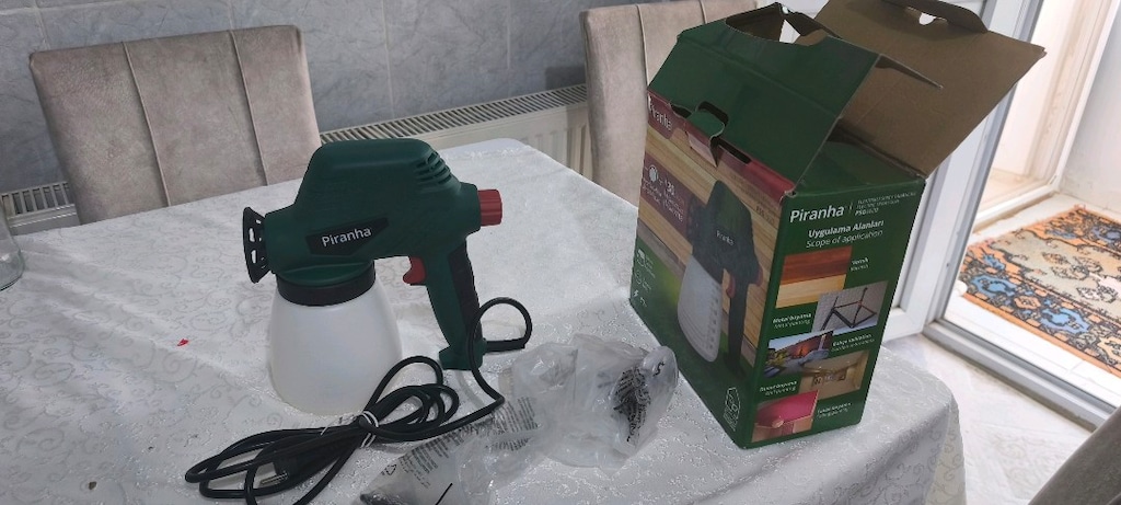 Boya püskürtme makinası - 2