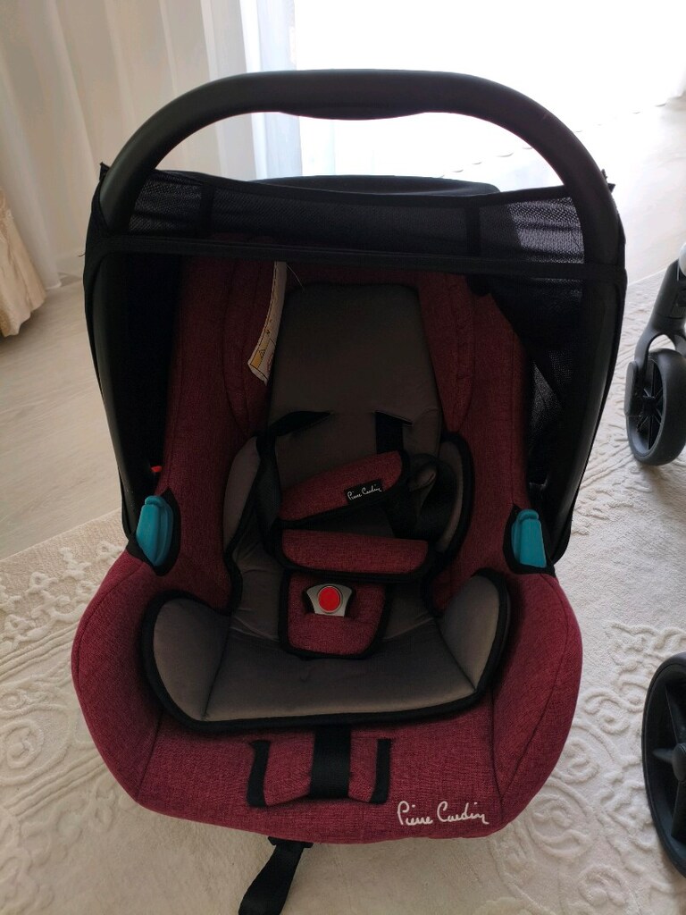 Pierre Cardin Escape Travel Sistem Bebek Arabası Bordo - 4