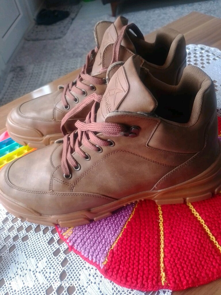 45 numara kinetx kamel renk yarım bot yenidir - 7