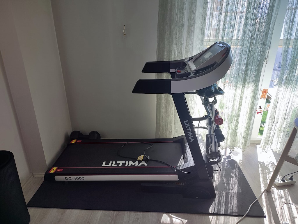 Ultima DC-4000 Otomatik Eğimli Koşu Bandı + Yalıtım Minderi – 2.75 HP - 5