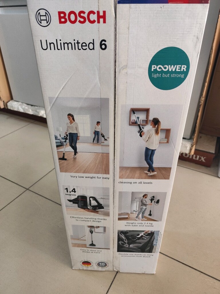 BOSCH BCS61113 ŞARJLI DİK SÜPÜRGE SIFIR AMBALAJINDA 10 YIL GARANTİLİ - 2