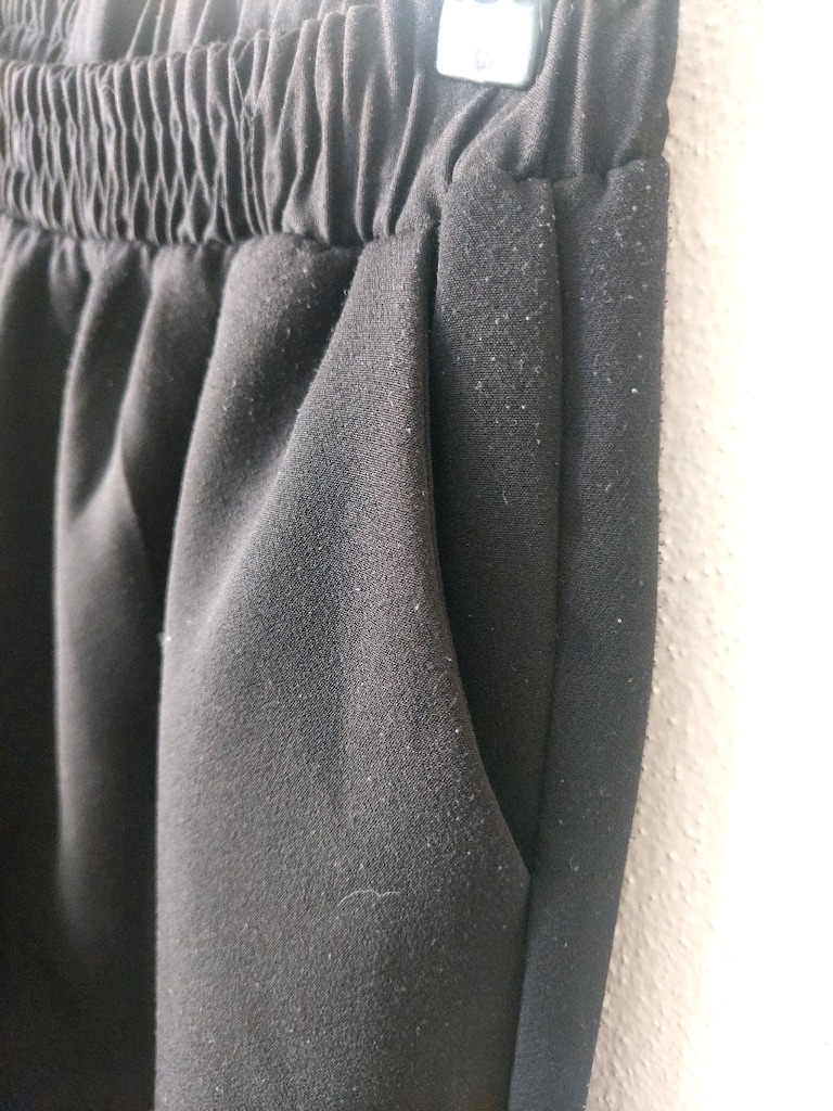 Kadın Beli lastikli cepli spor pantolon - 3
