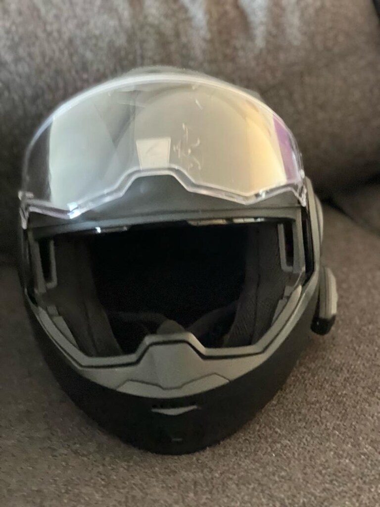 scorpion kask XXL + Cardo intercom - 10