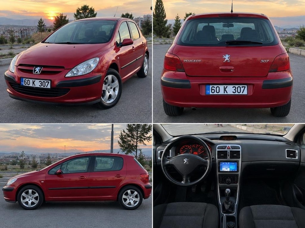 SAHİBİNDEN PEUGEOT 307 XR 1.4 HDI DİZEL – KIRMIZI MASRAFSIZ. - 2
