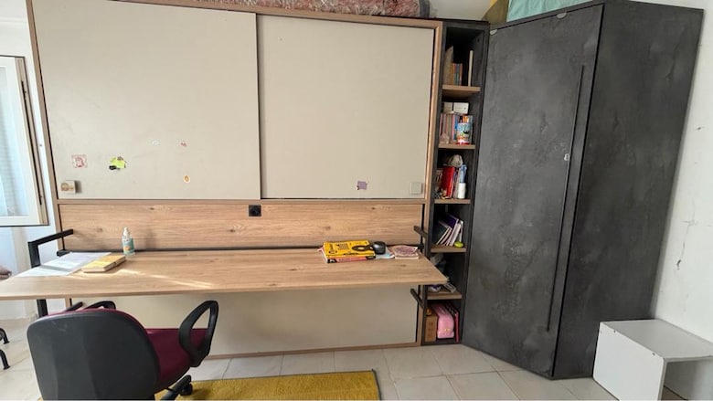 Almila Mobilya Harmony Genç Oadası katlanır yatak / çalışma Masası - 2