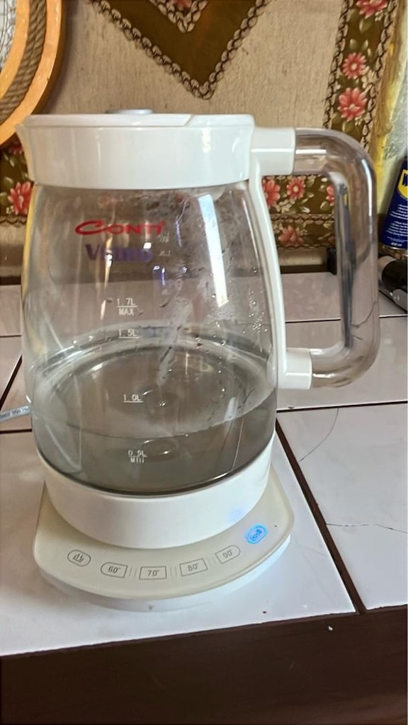 Conti Vetro Su Isıtıcı Kettle - 12