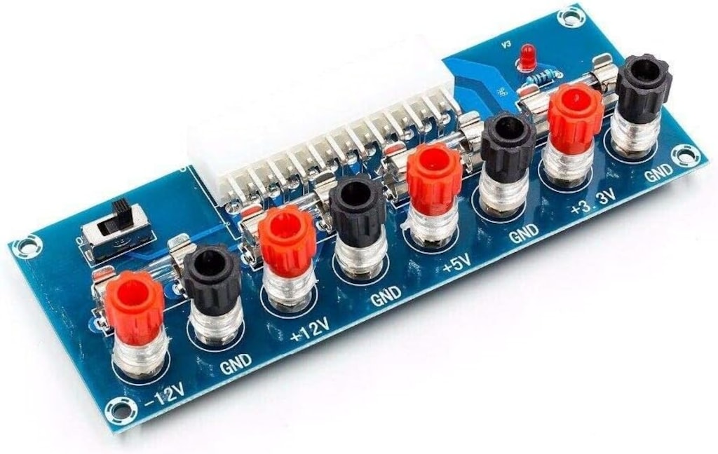 XH-M229 ATX Desktop 24 Pin Güç Kaynağı Dağıtım Modülü PSU Splitter - 10