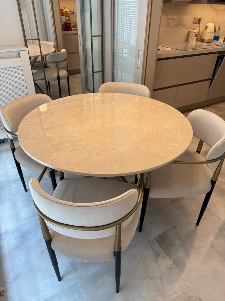 mermer masa takımı - 3