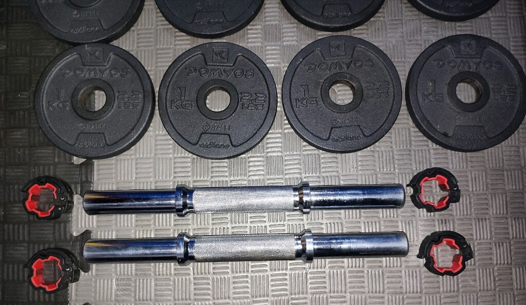 Çantalı Decathlon 20 Kg Ağırlık Set - 8