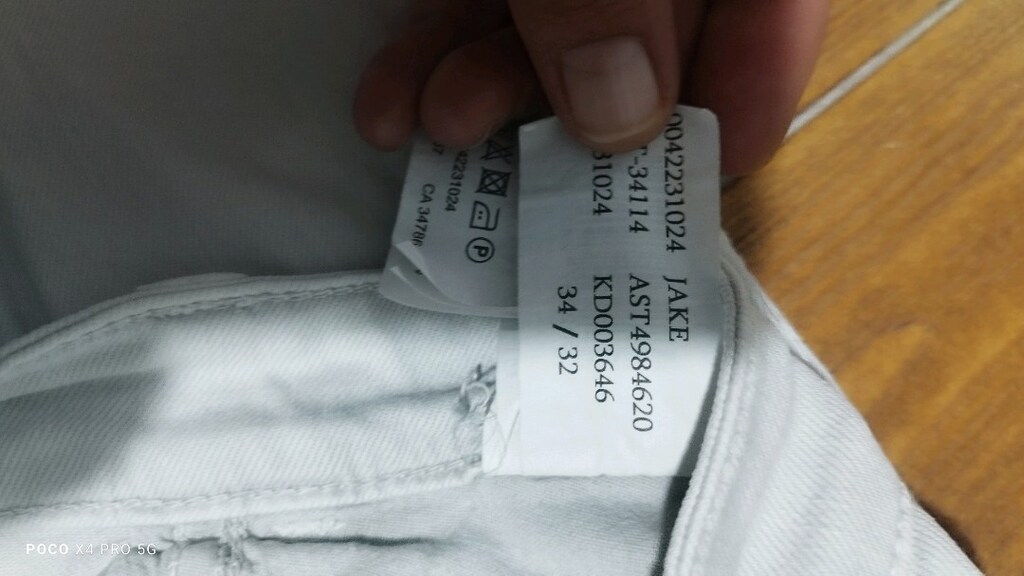 #Mavi Jeans kot pantolon..Gümüş renk..Piyasası pahalıdır. - 3