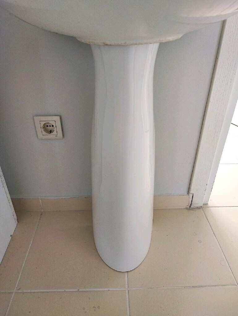 Temiz Seramik Ayaklı Lavabo Seti - 4