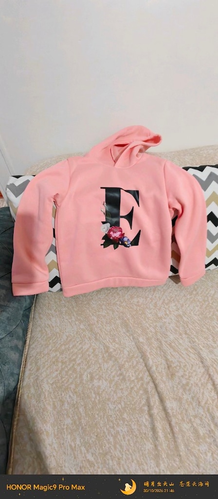 Pembe Kalpli Sweatshirt - 5