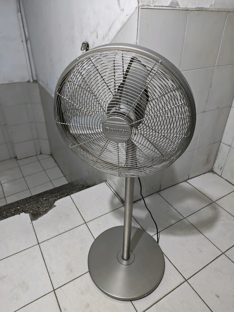 Vantilatör Sanayi tipi çelik pervane Led ışıklı Vantiratör fan - 7