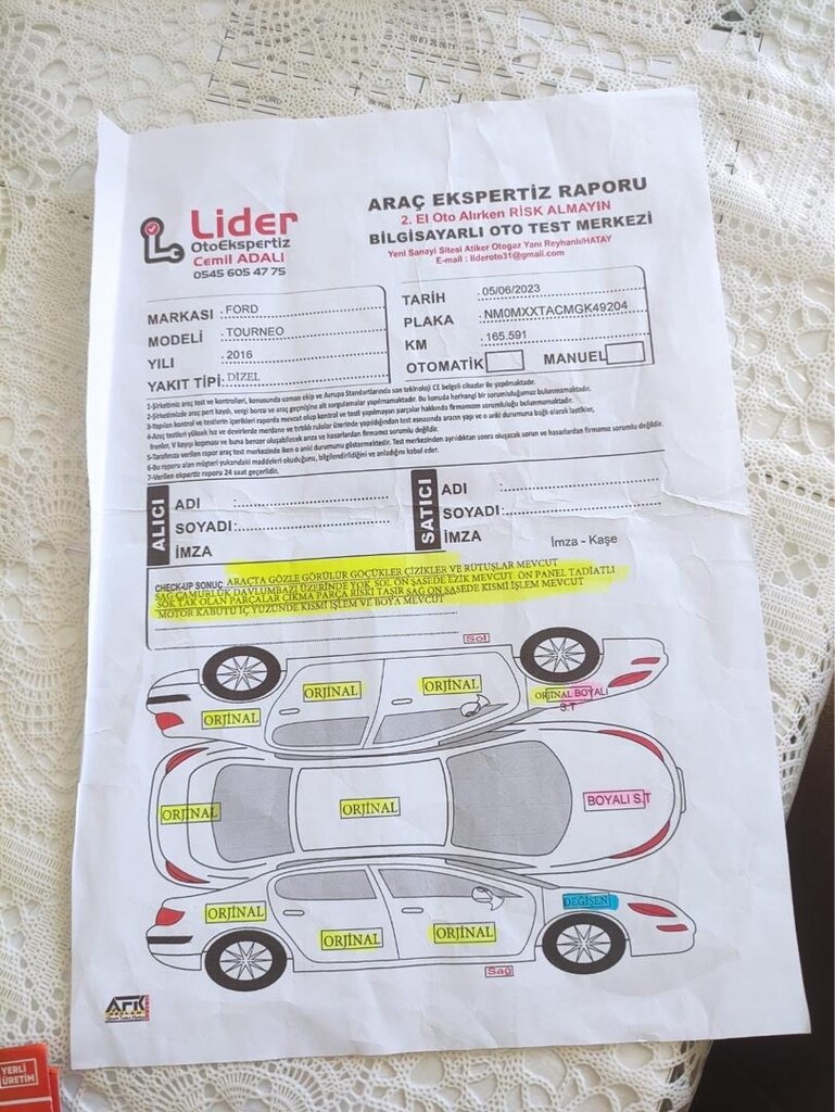 Ford Courier 2016 178.000km Ağır hasarlı geçiyor - 2
