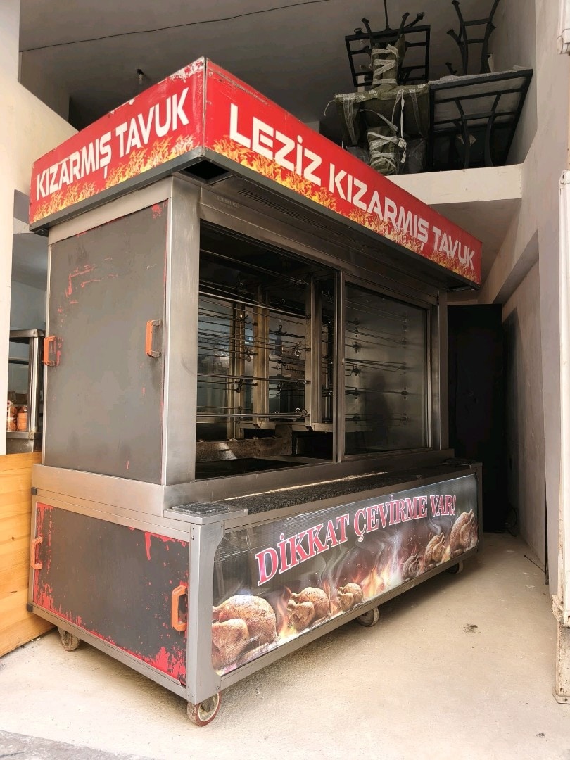kızarmış tavuk çevirme makinesi - 11