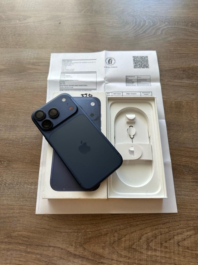 iPhone 17 Pro yurtiçi kutulu faturalı 22.5 ay garantili pil 100 - 3