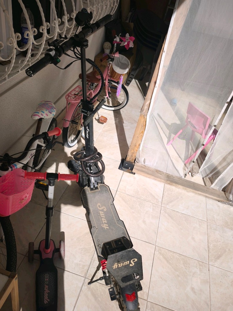 2000w çift çeker 80km/h scooter - 10