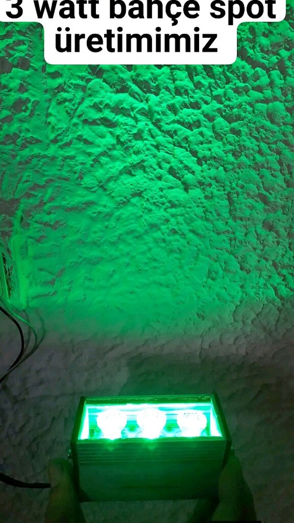3 watt bahçe,bina önü LED spot alüminyumdan üretilmiştir - 2