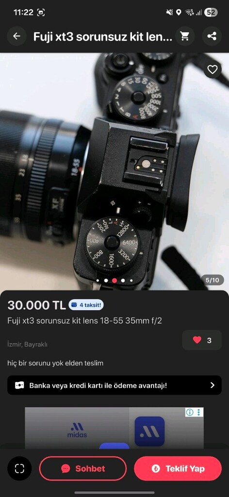 fujifilm xt3 fotoğraf makinesi - 3