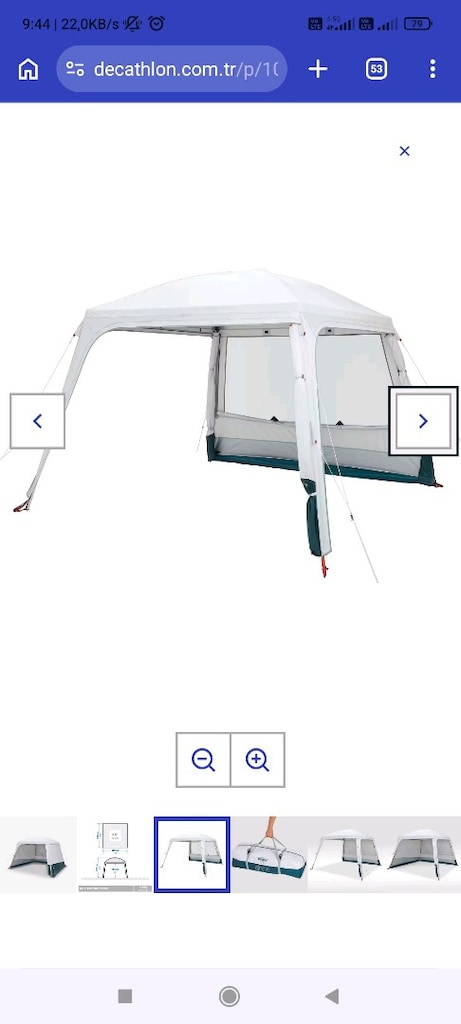 Arpenaz base fresh çadır gölgelik - 4