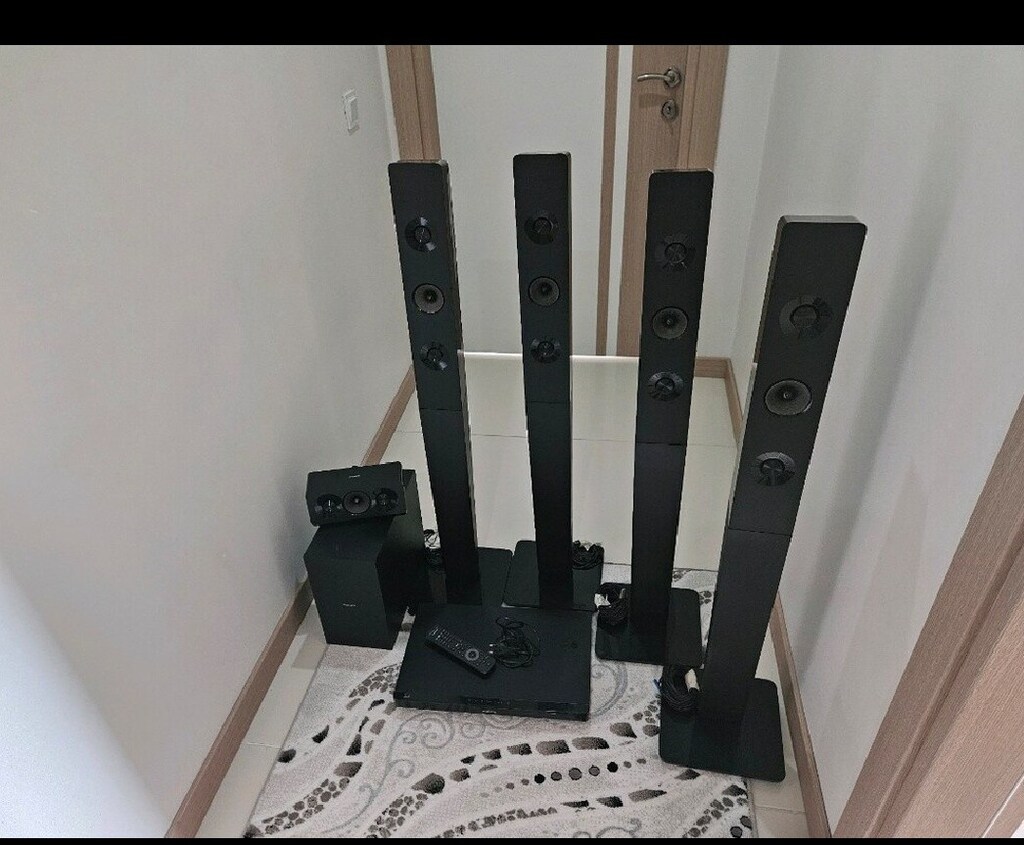 5.1 ev sinema sistemi ve blu ray oynatici. - 3