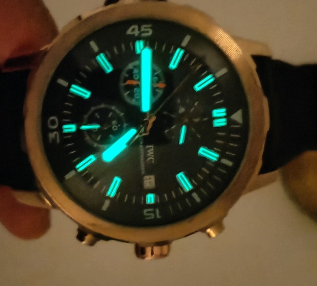 Saat IWC Schaffhausen isviçre kol saati - 3