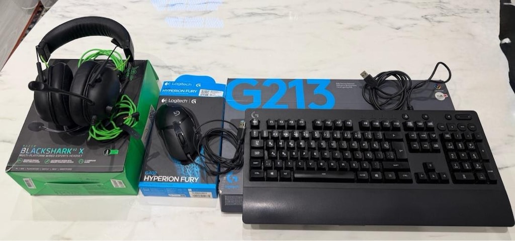 SATILIK PC EKİPMANI (Klavye,mouse,kulaklık) - 2