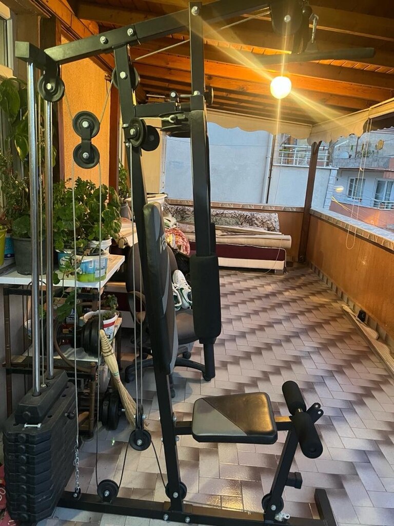 sıfır ayarında tam set spor aleti - 3
