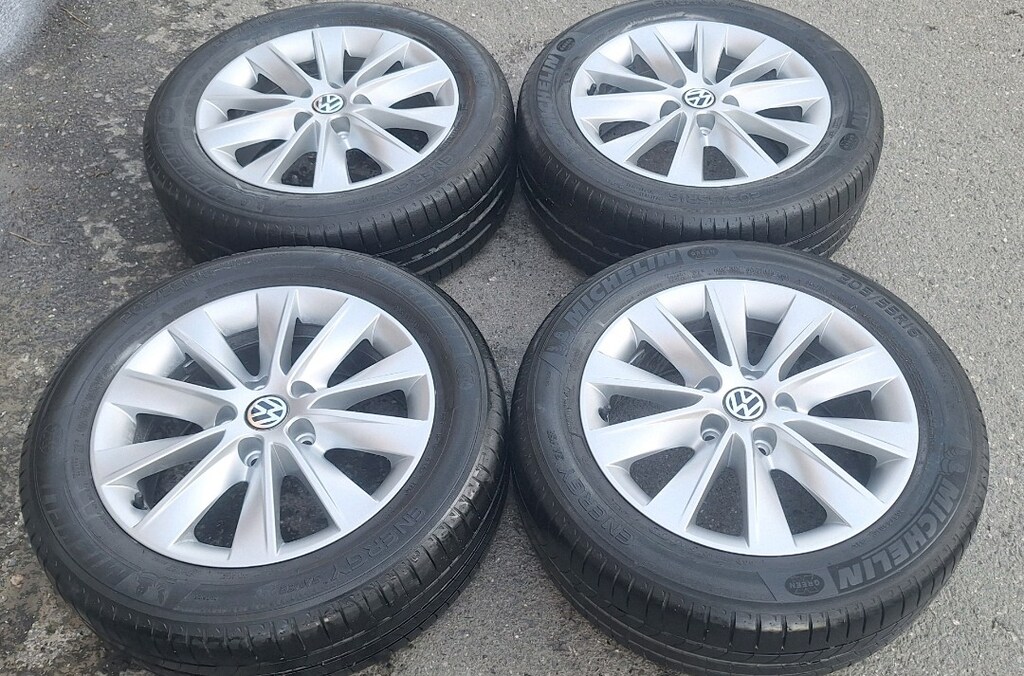 205 55 16 ORJİNAL JANT LASTİK TAKIMI JETTA CADDY GOLF AUDİ PASSAT JETT - 2