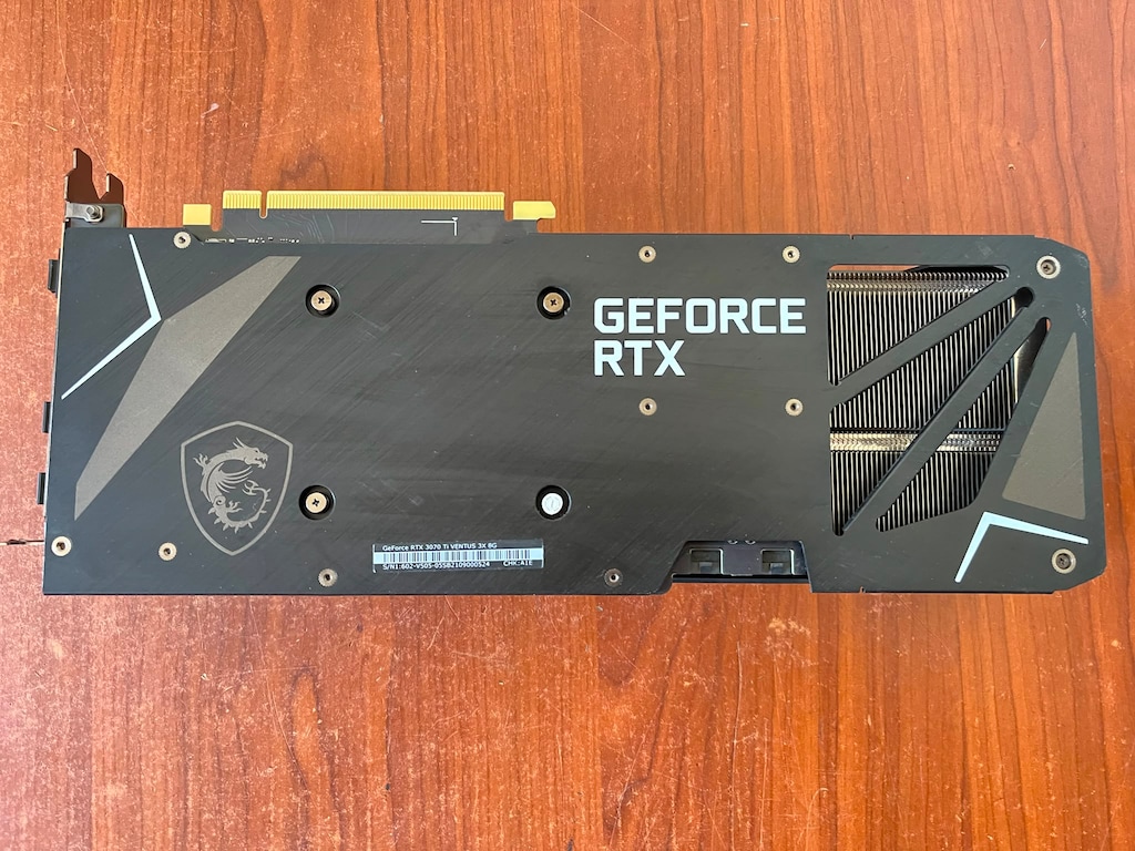 RTX 3070 ti Msi Ventus 8 GB Ekran Kartı SIFIR AYARINDA TERTEMİZ - 4