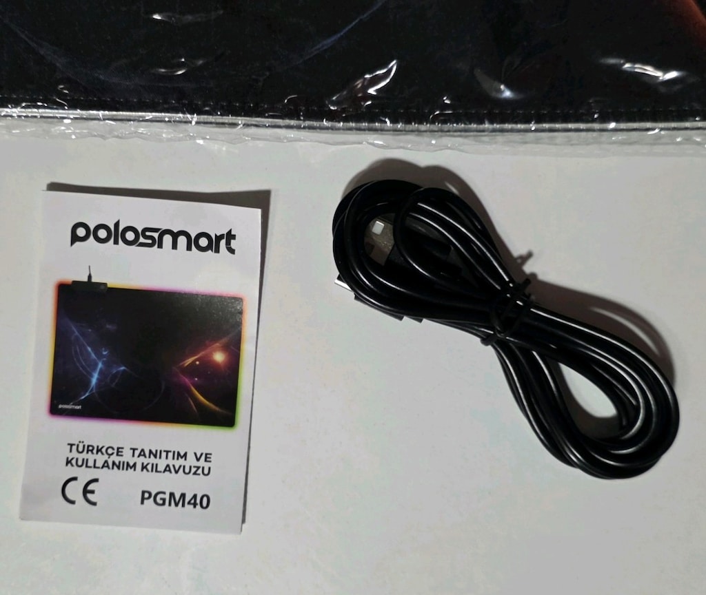 Polosmart PGM40 ışıklı Mouse pad. Sıfır kutusunda. - 15