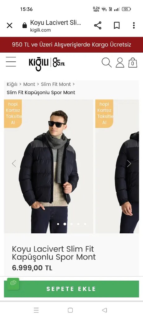 Kiğılı fabrikasından ihracat fazlasi şişme spor mont