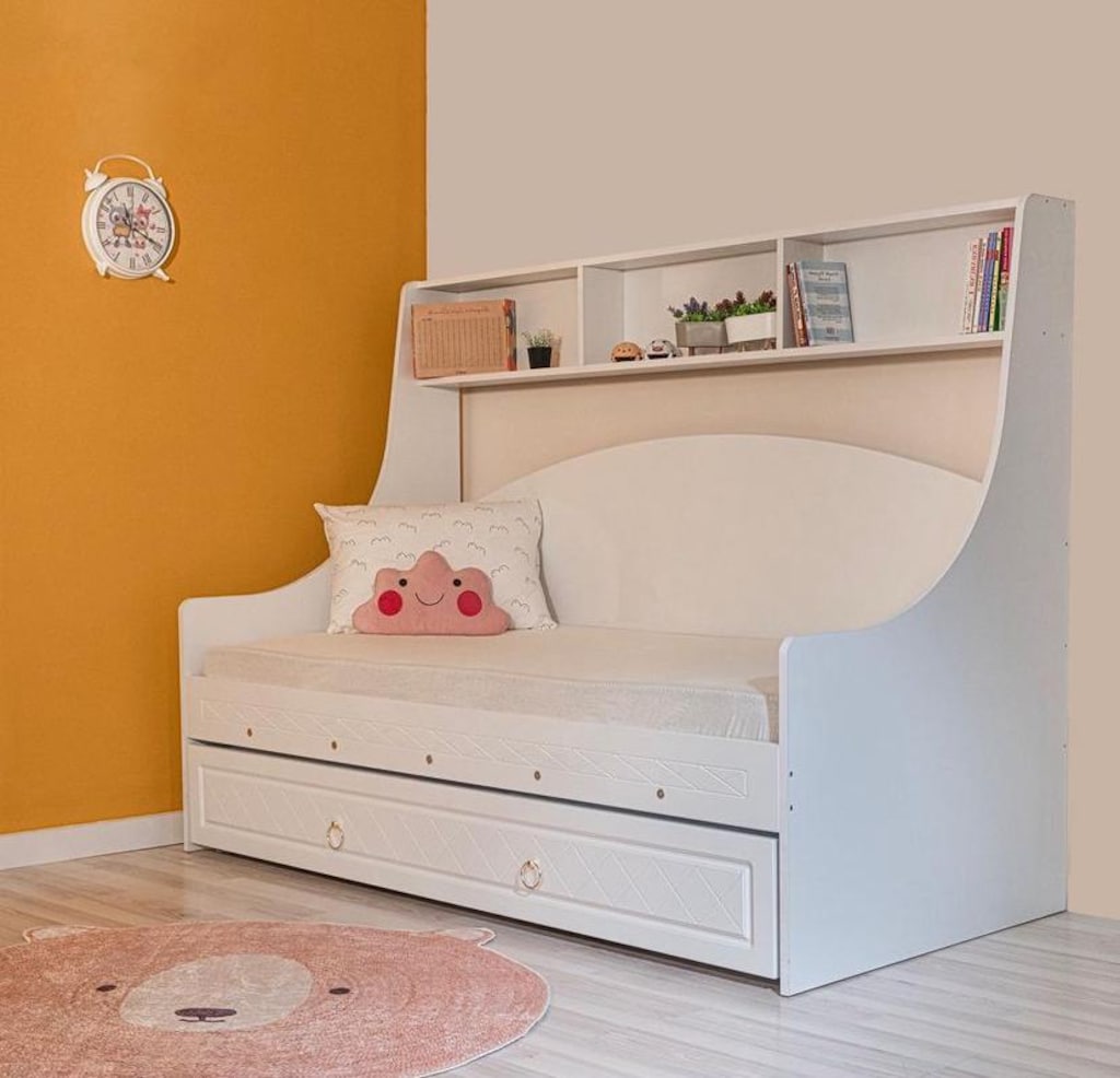 YAVRULU KARYOLA KOMPLE MDF ÇELİK DESTEKLİ - 3