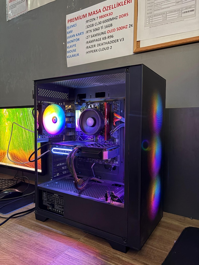 İ3 12100F + 1660Tİ + 480GB + 16GB DDR4 OYUNCU KASASI - 5