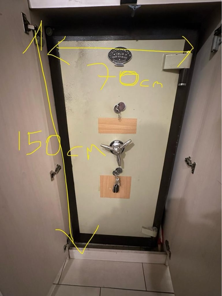 PARA KASASI ÇELİK KASA BÜYÜK BOY